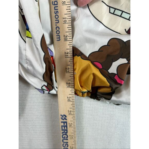 Members Only Nickelodeon Rugrats Jacket Small 90s Retro Windbreaker Hoodie Small - Picture 4 of 10